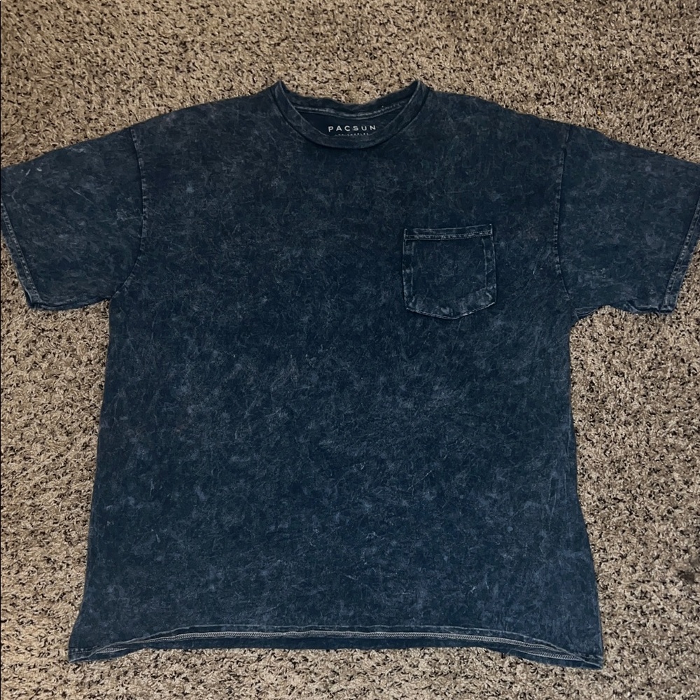 PacSun Dark Blue Washed Tee